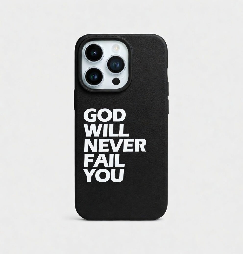 Black IPhone cover