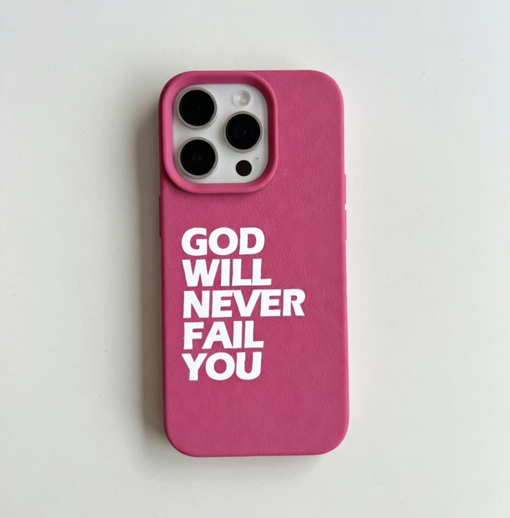 Pink IPhone cover